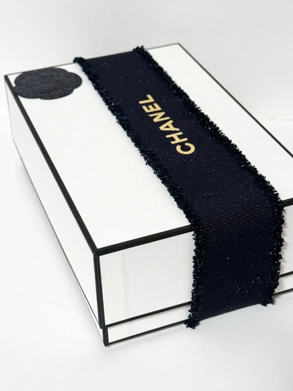Authentic CHANEL Logo White Empty Holiday 2025 Exclusive Gift Box